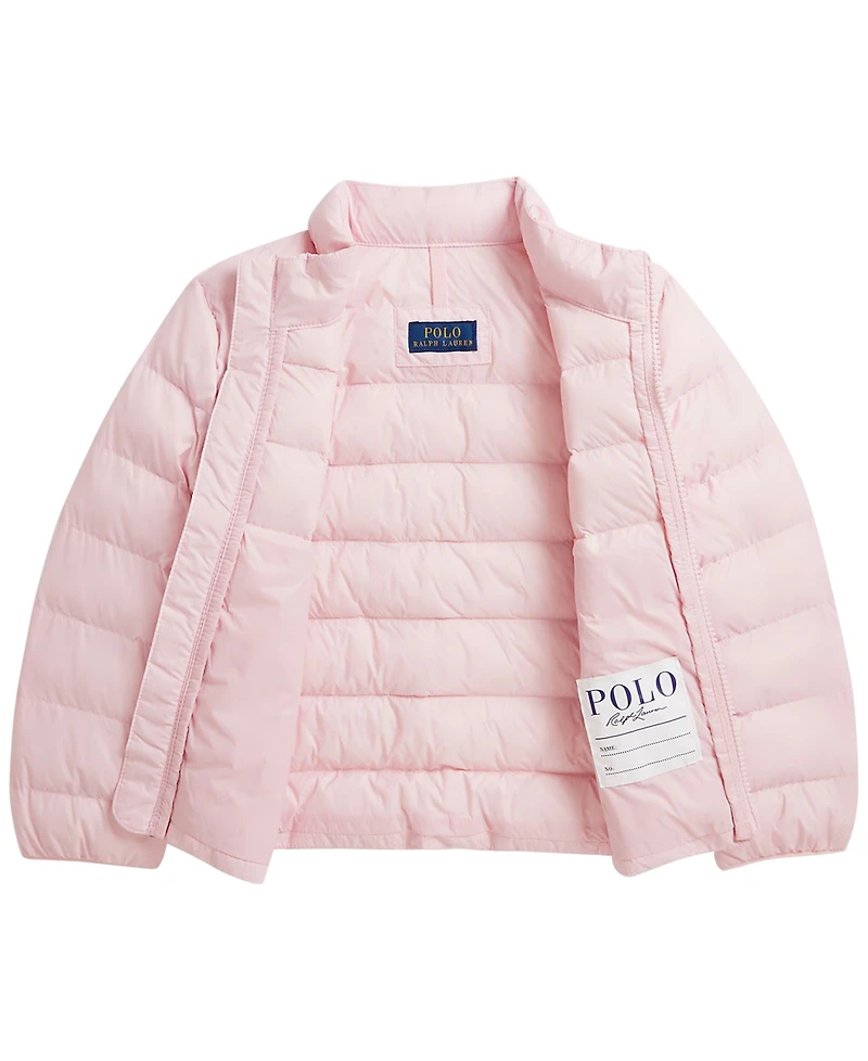 Polo Ralph Lauren Girls' 2T-6X The Colden Packable Quilted Jacket