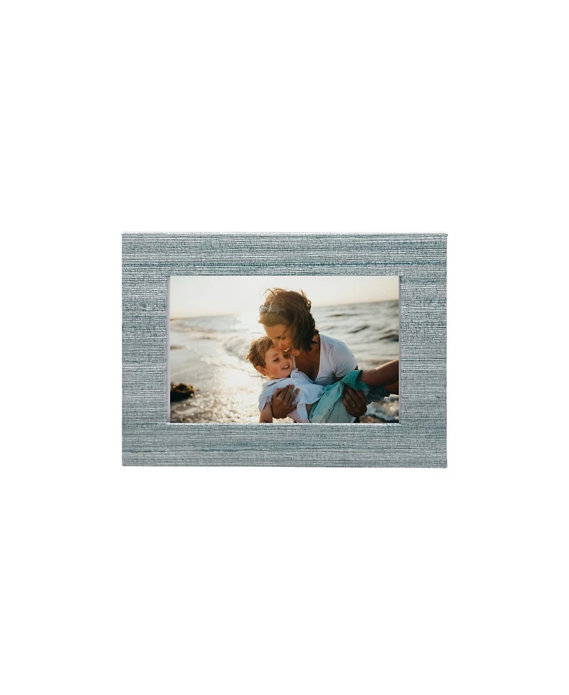 Mariposa Capri Faux Grasscloth Photo Frame, 4" x 6"