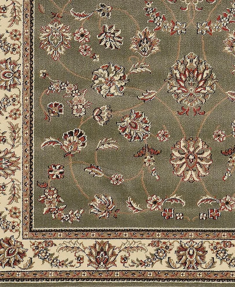 Closeout! Km Home Pesaro Isfahan Sage 2'2" x 7'7" Runner Area Rug
