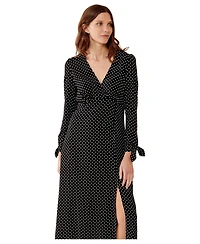 Finery London Women's Laine Polka Dot Spot Midi Dress