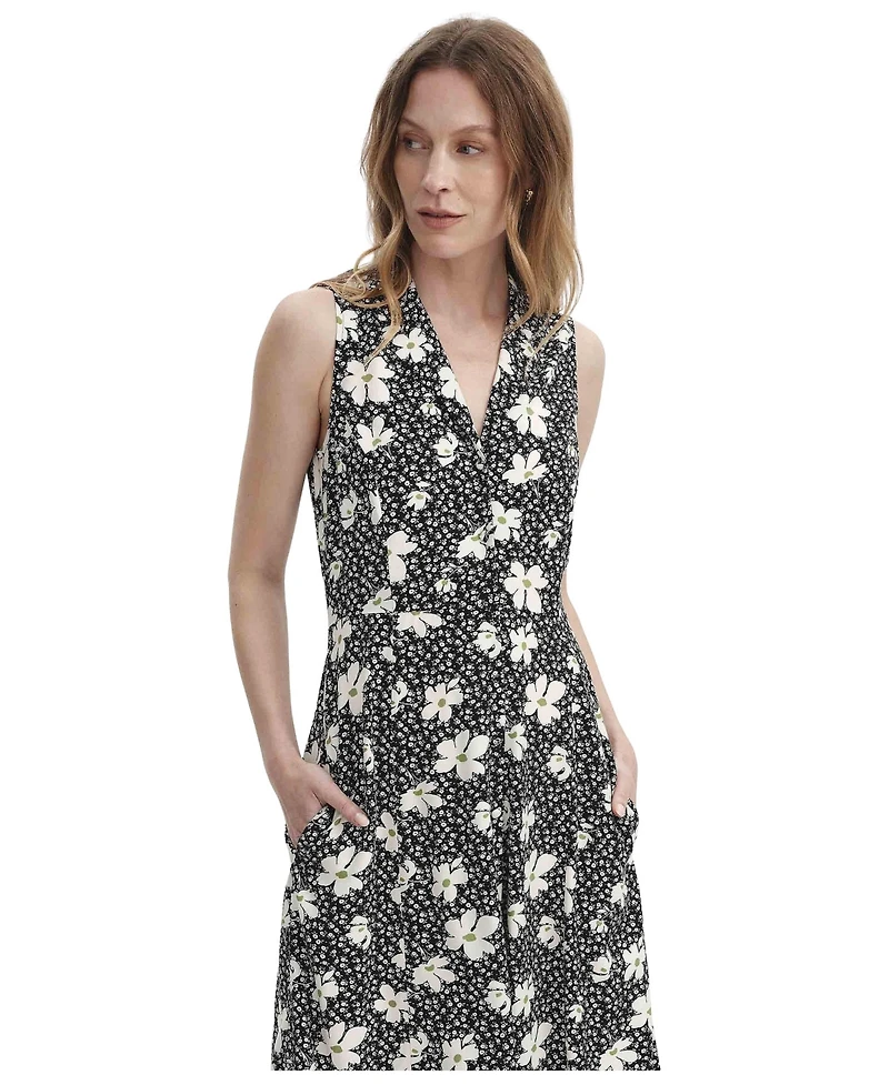 Finery London Women's Beatrice Button Down Shirt Dress