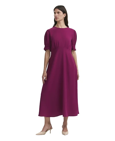 Finery London Women's Mela Chiffon Midi Tea Dress