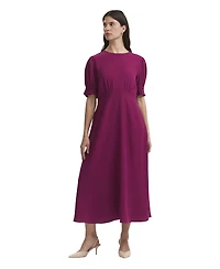 Finery London Women's Mela Chiffon Midi Tea Dress