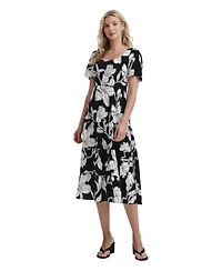Finery London Women's Teresa Printed Tiered Midi Dress