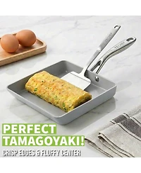 Techef - CeraTerra Ceramic Nonstick Tamagoyaki Japanese Omelette Pan/Egg Pan