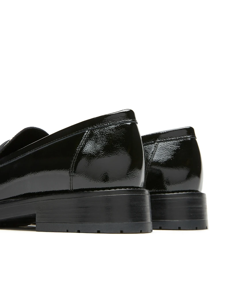 La Canadienne Women's Wells City Dry Crinkle Patent Loafers