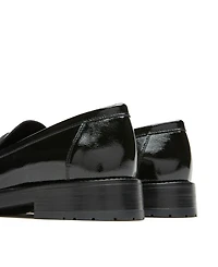 La Canadienne Women's Wells City Dry Crinkle Patent Loafers