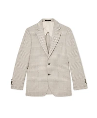 Reiss Men's Bardo Cotton-Wool Blend Classic-Fit Check Blazer