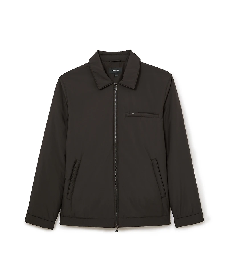 Reiss Men's Bernardi Lightweight Padded Technical Zip-Through Jacket