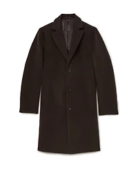 Reiss Men's Knight Single-Breasted Wool-Blend Brushed Overcoat