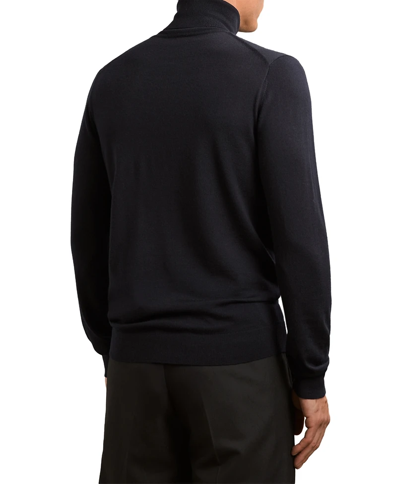 Reiss Men's Caine Merino Wool Fine-Gauge Rollneck Sweater