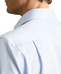 Reiss Men's Bishopsgate Long-Sleeve Spread-Collar Stretch Shirt