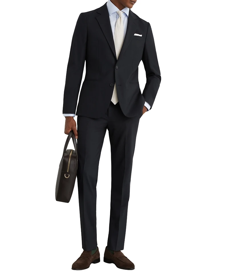 Reiss Men's Graduate Single-Breasted Tailored-Fit Stretch Blazer