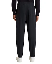 Reiss Men's Snap Flat-Front Tapered Stretch Cotton-Blend Pants