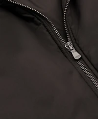 Reiss Men's Axel Padded Funnel-Neck Two-Way Front Zip Vest