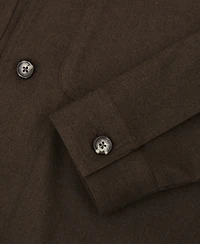 Reiss Men's Penge Brushed Wool-Blend Overshirt