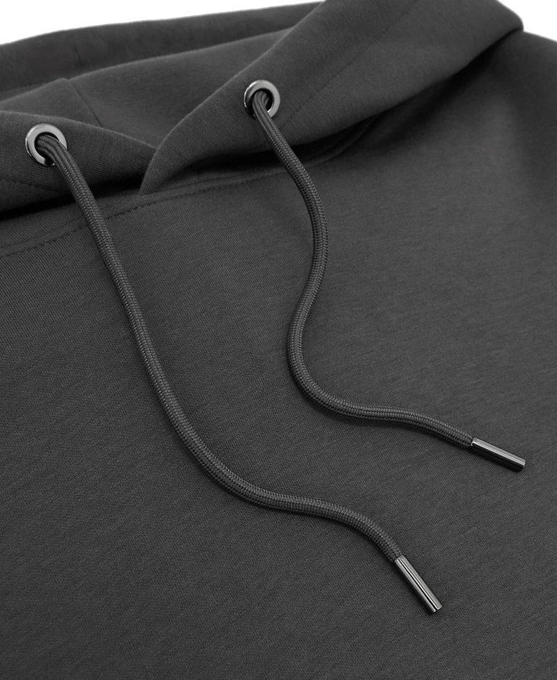 Reiss Men's Falco Premium Interlock Relaxed-Fit Hoodie