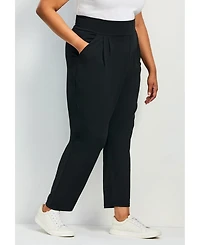 Avenue Women's Plus Lucille Tapered Knit Pant