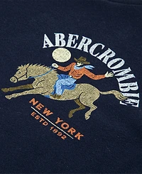 abercrombie kids Boys' 5-18 Long-Sleeve Cowboy T-Shirt