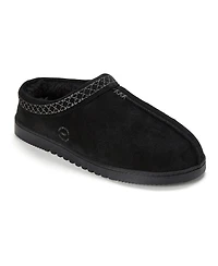 Dearfoams Dean Genuine Suede Slip-On Clog Slipper