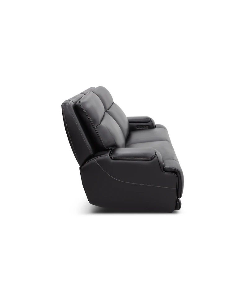 Atlas 41" Leather Triple Power Zero Gravity Recliner, Macy's Exclusive