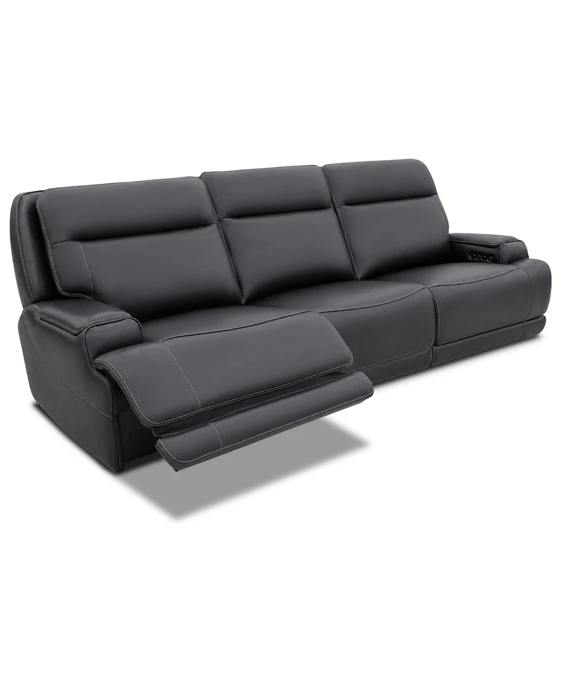 Atlas 3-Piece Triple Power Motion Sofa, Macy's Exclusive