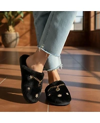 Bebe Women's Slippers – Comfy and Soft Indoor Slides, Cozy House