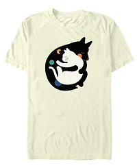 Fifth Sun Men's More Hugs Less Fights Graphic Cotton T-Shirt