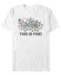 Fifth Sun Men's It's Fine Graphic Short-Sleeve T-Shirt