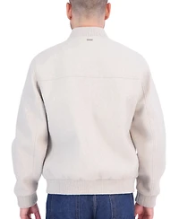 Calvin Klein Men's Wool Bomber Jacket