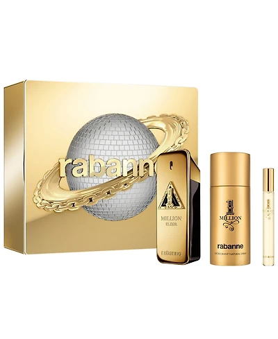 Rabanne 3-Piece 1 Million Elixir Gift Set