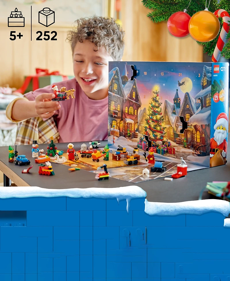 Lego City Advent Calendar 2026 60510 252-Piece Building Set, Ages 5+