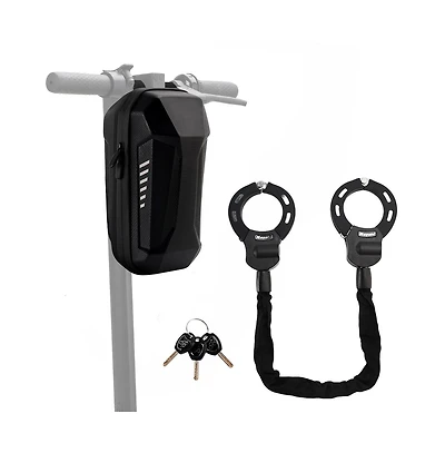 Artudatech Bike Electric Scooter Lock with Cut-Resistant Steel Chain, 24" Length