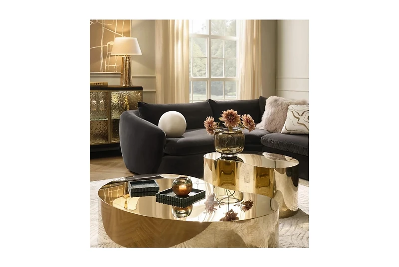 Z Gallerie Oliver Glass Tealight Candle Holder