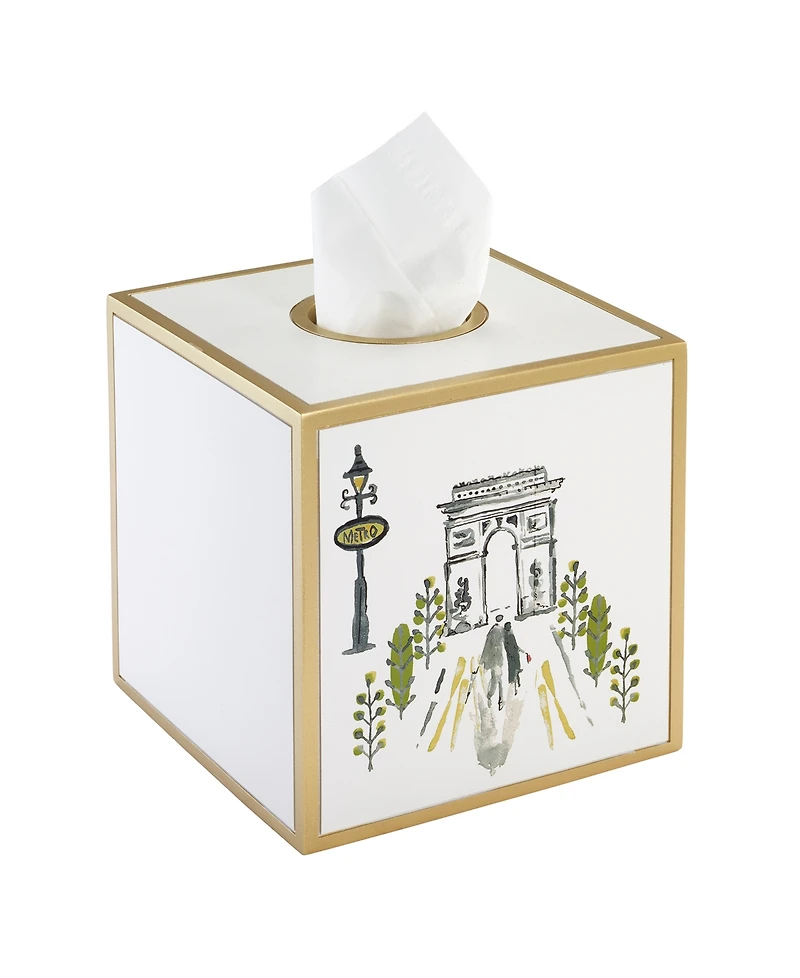 Nicole Miller City Girl 5.80" Tissue Box Cover