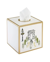 Nicole Miller City Girl 5.80" Tissue Box Cover