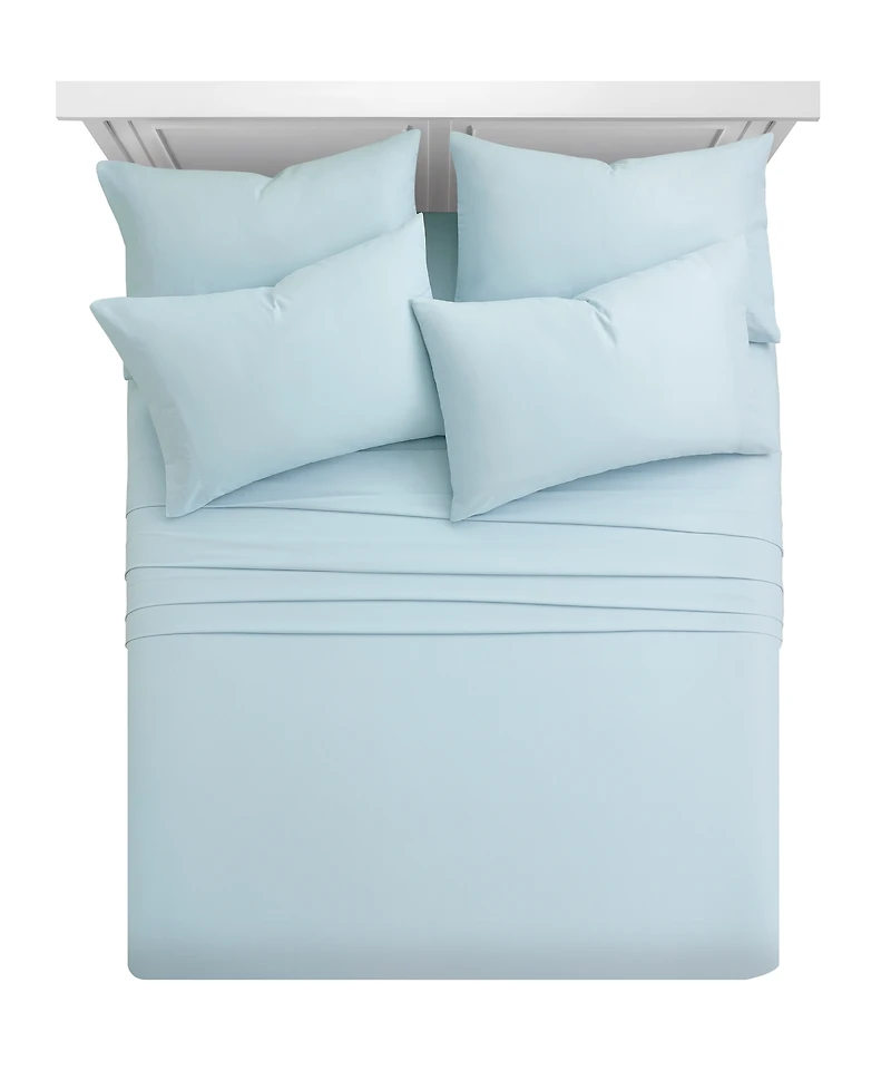 Fairfield Square Collection Microfiber Extra Deep -Pc. Sheet Set