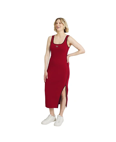 Wear by Erin Andrews Women's Scarlet San Francisco 49ers Ribbed Tank Dress