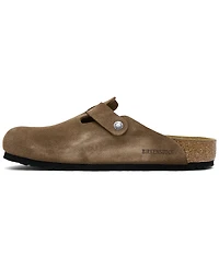 Birkenstock Boston Soft Footbed Suede Clogs from Finish Line