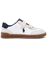 Polo Ralph Lauren Little Kid's Hollis Ez Stay-Put Closure Lifestyle Sneakers from Finish Line