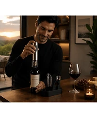 Pursonic 5-Piece Electric Wine Opener Set