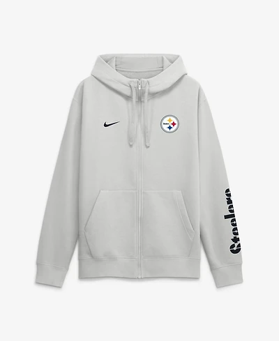 Nike Men's Pittsburgh Steelers Cool Down Club Full-Zip Hoodie