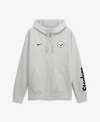 Nike Men's Pittsburgh Steelers Cool Down Club Full-Zip Hoodie