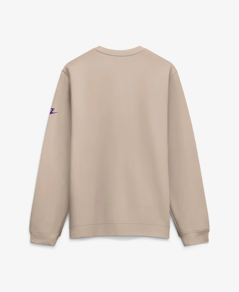 Nike Men's Minnesota Vikings I-Formation Rewind Club Fleece-Lined Crew Sweatshirt