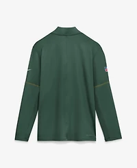 Nike Men's Green Bay Packers Sideline Half-Zip Pullover Sweatshirt