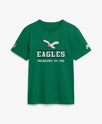 Nike Men's Big & Tall Philadelphia Eagles Sideline Final Sprint Classic-Fit Throwback-Graphic T-Shirt
