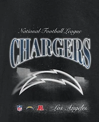 Fanatics Men's Los Angeles Chargers Nightfall Hooded Fleece Relaxed-Fit Pullover Hoodie