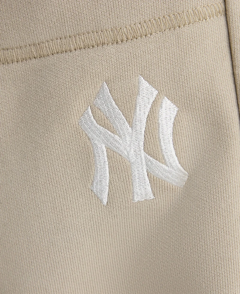 Fanatics Women's New York Yankees Iconic Terry High-Rise Tapered-Leg Track Pants