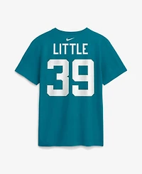 Nike Men's Jacksonville Jaguars Cam Little Name & Number Screen-Print Graphic Crewneck Short-Sleeve T-Shirt