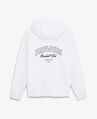 Nike Men's Milwaukee Brewers Club Fleece Pullover Hoodie